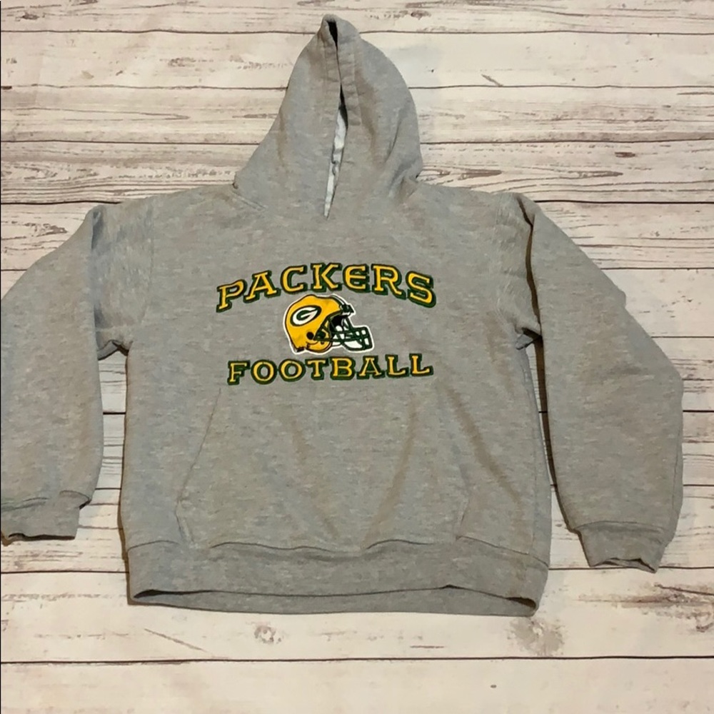 Girls GB Packers sweatshirt size large, 14/16